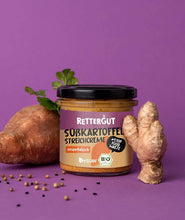 Lade das Bild in den Galerie-Viewer, Bio-Streichcreme Süßkartoffel orientalisch (3 Gläser) Streichcreme RETTERGUT