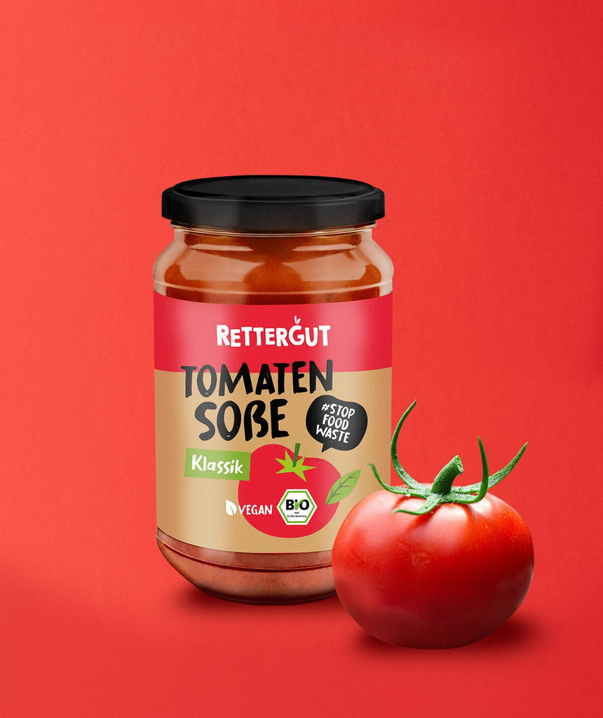 Lade das Bild in den Galerie-Viewer, Bio-Tomatensoße Klassik (3 Gläser) Bio-Soße RETTERGUT