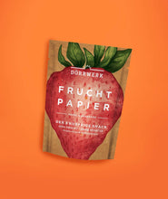 Lade das Bild in den Galerie-Viewer, Fruchtpapier Erdbeere & Apfel (Dörrwerk, 6 Packungen) Getrocknete Früchte Dörrwerk