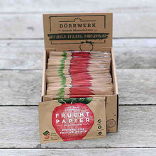 Lade das Bild in den Galerie-Viewer, Fruchtpapier mini Erdbeere (Dörrwerk, 21 Stück) Obstkonserven Dörrwerk