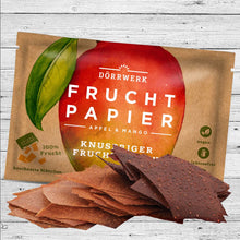 Lade das Bild in den Galerie-Viewer, Fruchtpapier mini Mango (Dörrwerk, 21 Packungen) Getrocknete Früchte Dörrwerk