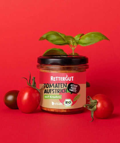 Bio-Aufstrich Tomate & Kräuter (3 Gläser) Bio-Aufstrich RETTERGUT 