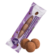 Lade das Bild in den Galerie-Viewer, Bio Energy Butter Balls Kakao &amp; Hanfsamen (12 Stück) Gesunder Snack Mimi&#39;s Garden 
