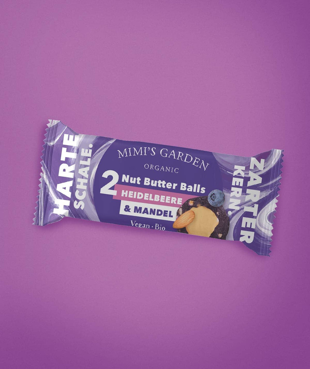 Bio Nut Butter Balls Heidelbeere & Mandel (Mimi's Garden, 12 Stück) Fitness & Ernährung Mimi's Garden 