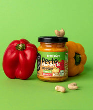 Lade das Bild in den Galerie-Viewer, Pesto Manifesto Paprika &amp; Cashew (3 Stück) Bio-Pesto RETTERGUT 
